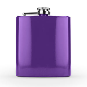Spectrum Glossy Purple 6 Ounce Flask by True