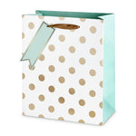 Assorted Gold Large Polka Dots Gift Bag