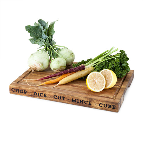 Rustic Farmhouse™ Acacia Wood Chopping Block by Twine