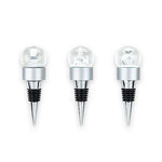 Flurry Assorted Snowglobe Bottle Stoppers by True