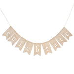 Marketplace™ Jute Party Banner by Twine