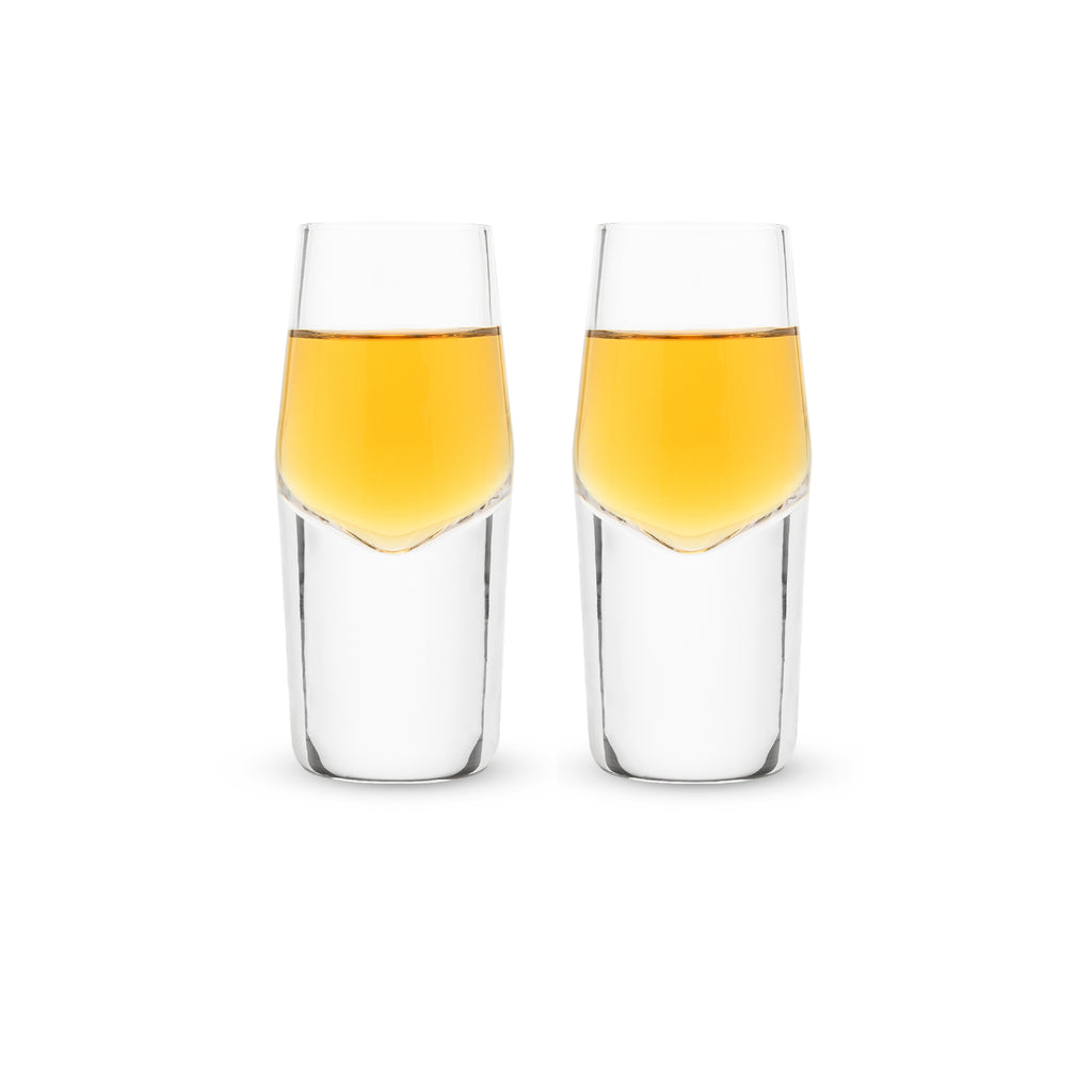 Raye™ - Heavyweight Crystal Shot Glasses (Set of 2)