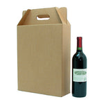 3 Bottle Corrugate Wine Carryout