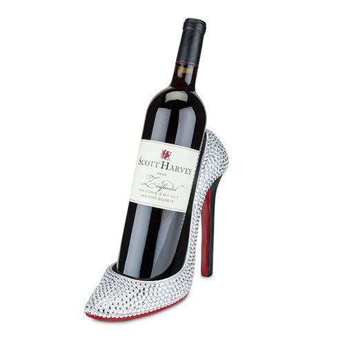 Rhinestone High Heel Bottle Holder by Blush