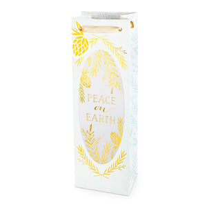 Peace on Earth Window 750ml Bottle Bag By Cakewalk