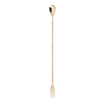 Belmont™ Gold Trident Barspoon by Viski