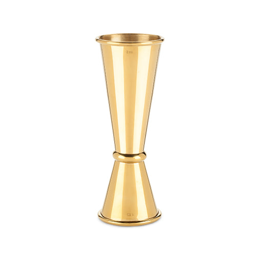 Belmont™ Large Japanese Style Gold "Makoto" Jigger by Viski
