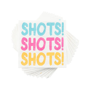 Shots, Shots, Shots Napkin by Cakewalk