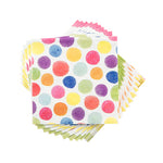 Watercolor Dots Napkin by Cakewalk