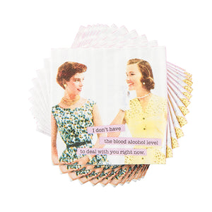 Sarcastic Ladies Napkin by Cakewalk