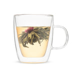 Avery Double Walled Glass Tea Mug by Pinky Up