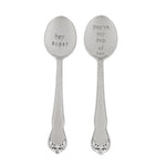 Hey Sugar Tea Spoons (Set of 2) by Pinky U