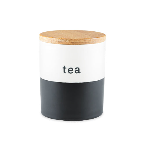 Chalkboard Dipped Tea Canister by Pinky Up