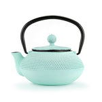 Miko Light Blue Cast Iron Teapot by Pinky Up