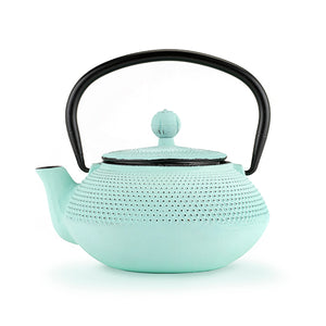 Miko Light Blue Cast Iron Teapot by Pinky Up
