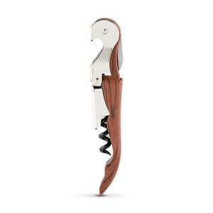 Truetap™: Riveted Wood Double Hinge Corkscrew