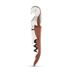 Truetap™: Riveted Wood Double Hinge Corkscrew