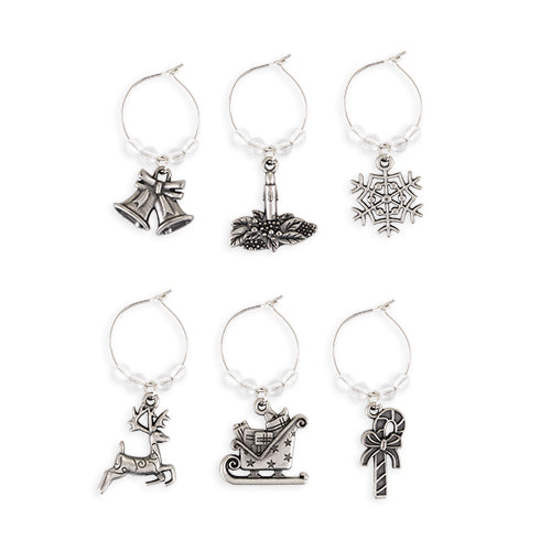 Jolly: Holiday Wine Charms