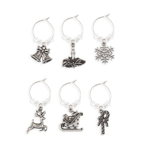 Jolly: Holiday Wine Charms