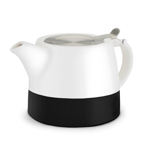 Harper Chalkboard Dipped Ceramic Teapot & Infuser by Pinky U