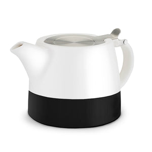 Harper Chalkboard Dipped Ceramic Teapot & Infuser by Pinky U