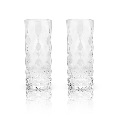 Raye: Gem Crystal Highball Glasses (VISKI)