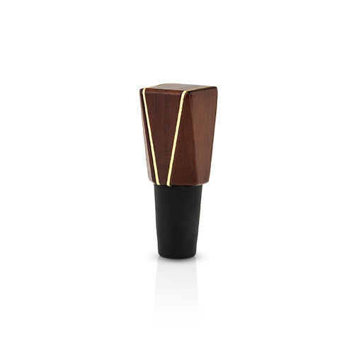 Belmont: Acacia & Gold Bottle Stopper (VISKI)