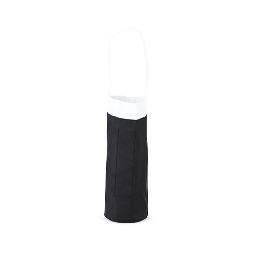 Trek: Black Ripstop Nylon Wine Bag