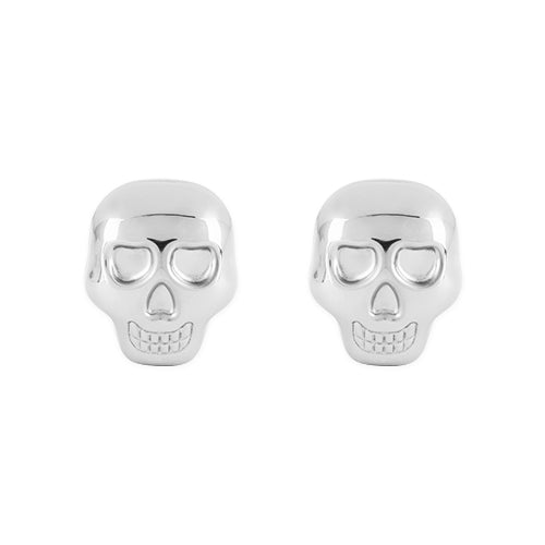 Stainless Steel Skull Glacier Rocks Set of 2