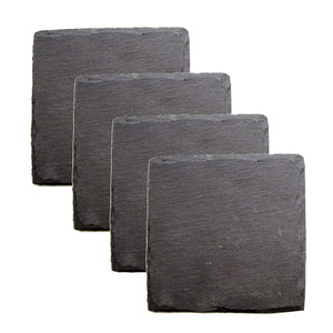 Country Home: Square Slate Coasters by Twine