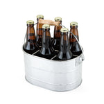 Country Homeª: Galvanized Drink Caddy by Twine