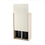 Marketplace™: 2 Bottle Paulownia Wood Wine Box by Twine