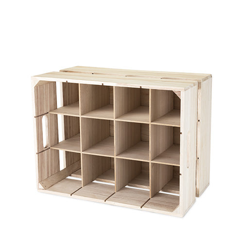 Wooden Crate Wine Rack by True