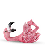 Polyresin Flirty Flamingo Bottle Holder by True