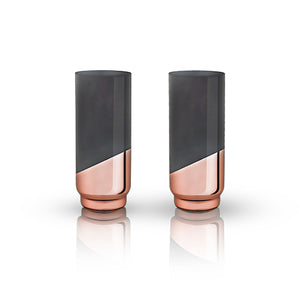 Raye: Dipped Crystal Highball Glasses (VISKI)