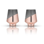 Raye: Dipped Crystal Wine Glasses (VISKI)