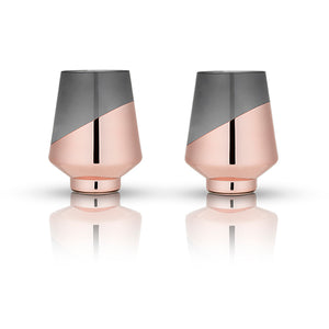 Raye: Dipped Crystal Wine Glasses (VISKI)