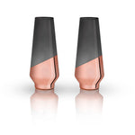 Raye: Dipped Crystal Champagne Flutes (VISKI)