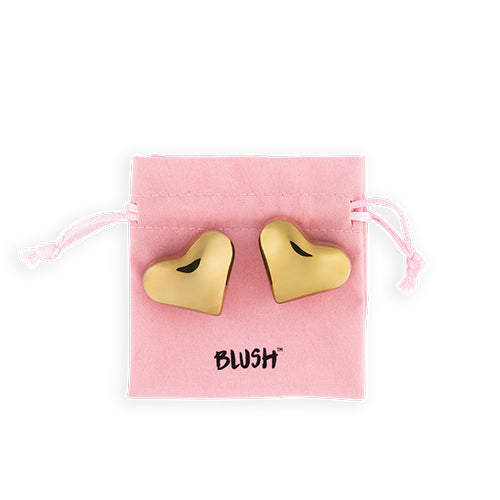 Heart Wine and Whiskey Stones by Blush (set of 2)