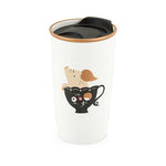 Bryce™: Teacup Pig Ceramic Travel Mug