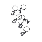 Warren: Gunmetal Black Wine Charms (VISKI)