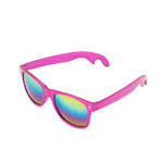 Sunnies: pink bottle opener sunglasses by Blush