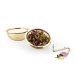 Charmed Flower Enamel Charm and Tea Ball