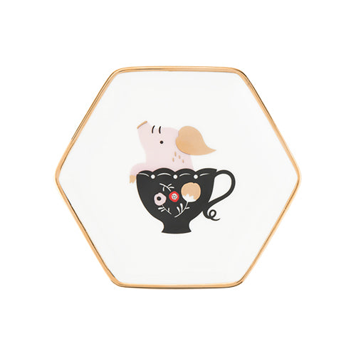 Teacup Pig Tea Tray