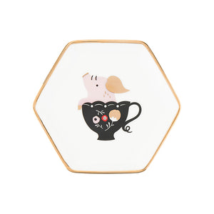Teacup Pig Tea Tray