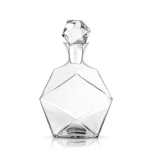 Raye: Faceted Crystal Liquor Decanter (VISKI)