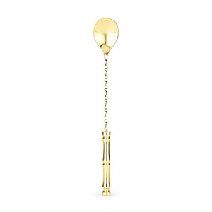 Gold Bamboo Bar Spoon
