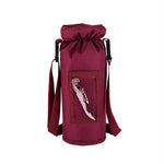 Grab & Go Insulated Bottle Carrier in Burgundy by True