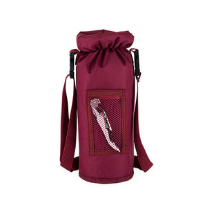 Grab & Go Insulated Bottle Carrier in Burgundy by True