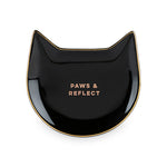 Paws & Reflect: Black Cat Tea Tray